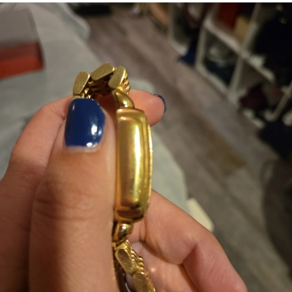 Limited edition 18K Gold-Plated Michele watch - Picture 4 of 8